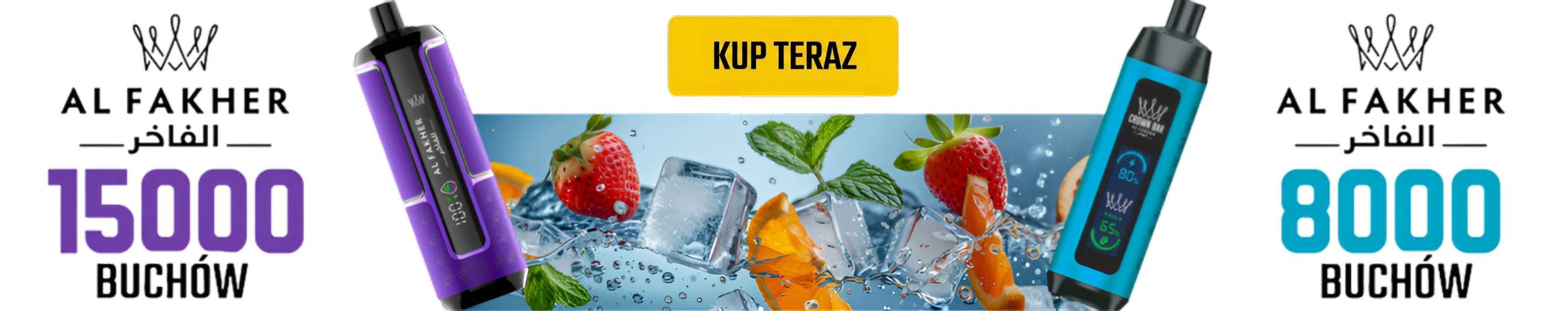 Al Fakher Jednorazówki - Najlepsze e-papierosy 15000 buchów, Vapes Europe Banner