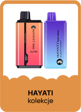 Hayati - Nowoczesny e-papieros jednorazowy, najlepsze smaki